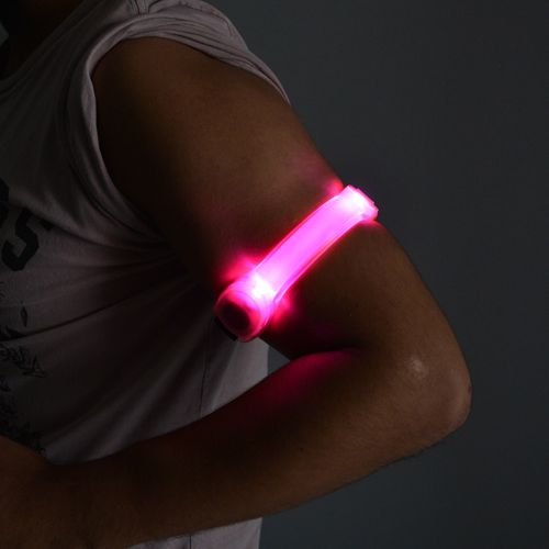 Braçadeira Led Rosa
