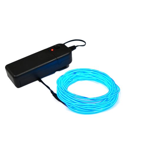 Fio Neon El Wire Led 3 Metros - Azul