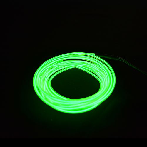Fio Neon El Wire Led 3 Metros - Verde-Limão