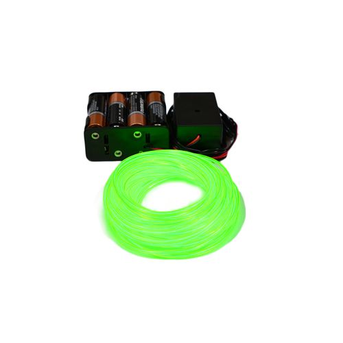 Fio Neon El Wire Led 10 Metros - Verde-Limão