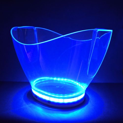 Champanheira com luz Led com Capacidade de 9,5 litros - Cristal Neon