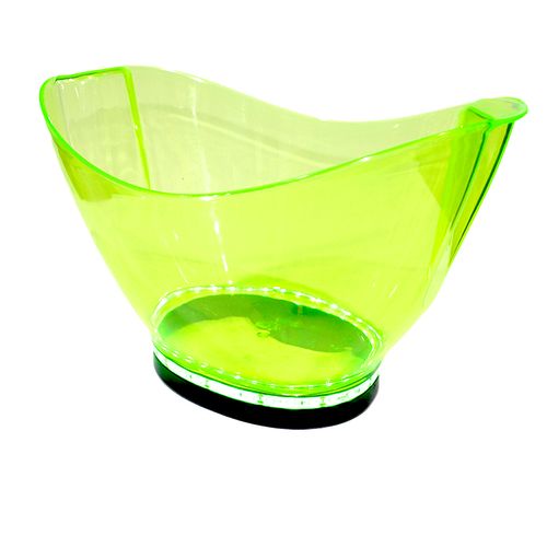 Champanheira com luz Led com Capacidade de 9,5 litros - Verde Neon