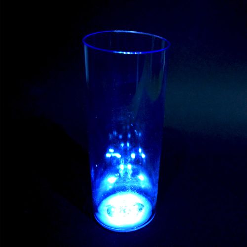 Copo Long Drink com LED - Azul