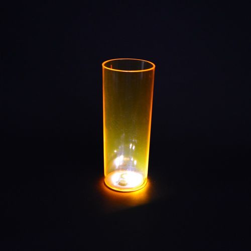 Copo Long Drink com LED - Laranja