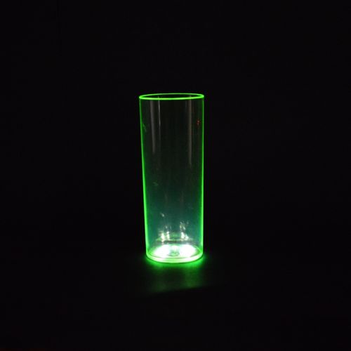 Copo Long Drink com LED - Verde Neon