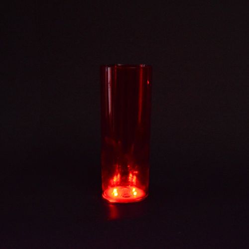 Copo Long Drink com LED - Vermelho