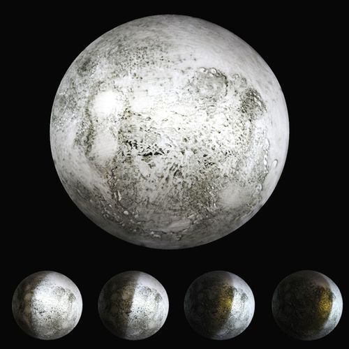 Abajur Noturno Lua de Parede