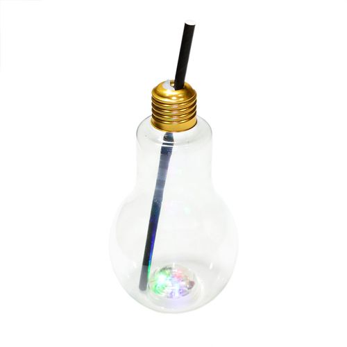 Copo Modelo Lâmpada Com Luz LED - Multicolorido