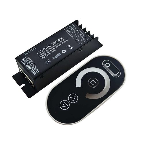 Controlador Dimmerizavel para fitas led 12V 25A e controle remoto Touch