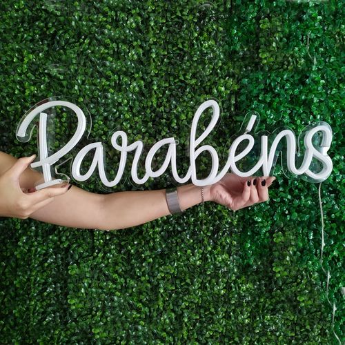 Letreiro Neon Led - Parabéns