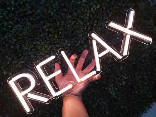 Letreiro Neon Led - Relax