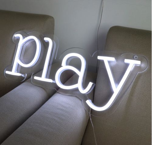 Letreiro Neon Led - Play