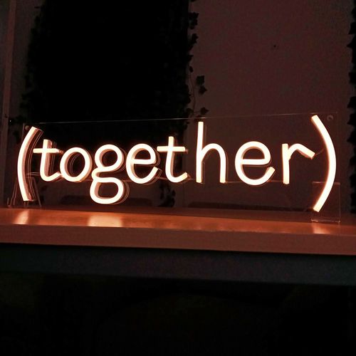 Letreiro Neon de LED Personalizada - Nome, frase ou palavra com 10 Letras - Branco Quente