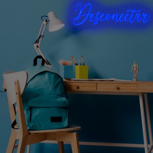 Letreiro Neon de LED Personalizada - Nome, frase ou palavra com 11 Letras - Azul