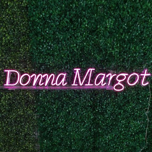 Letreiro Neon de LED Personalizada - Nome, frase ou palavra com 11 Letras - Rosa