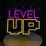 letreiro-placa-neon-led-level-up-1