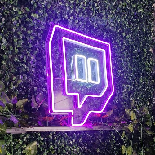Letreiro Placa Neon Led - Twitch