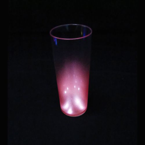 Copo Long Drink com LED - Degrade Rosé