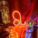 Letreiro-Luminoso-do-signo-de-Leao-cor-laranja-acrilico-6mm