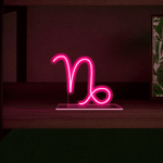 Letreiro-Luminoso-do-signo-de-Capricornio-cor-rosa-acrilico-6mm