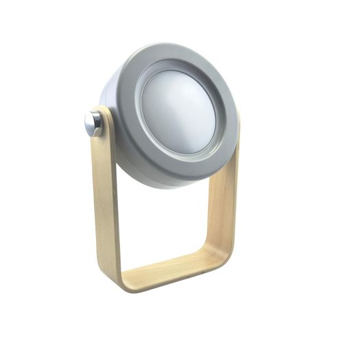 Luminária LED Dobravel - Cinza - Recarregavel